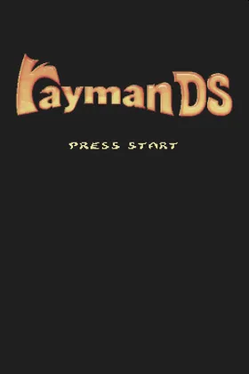 Rayman DS (USA) (En,Fr,Es) screen shot title